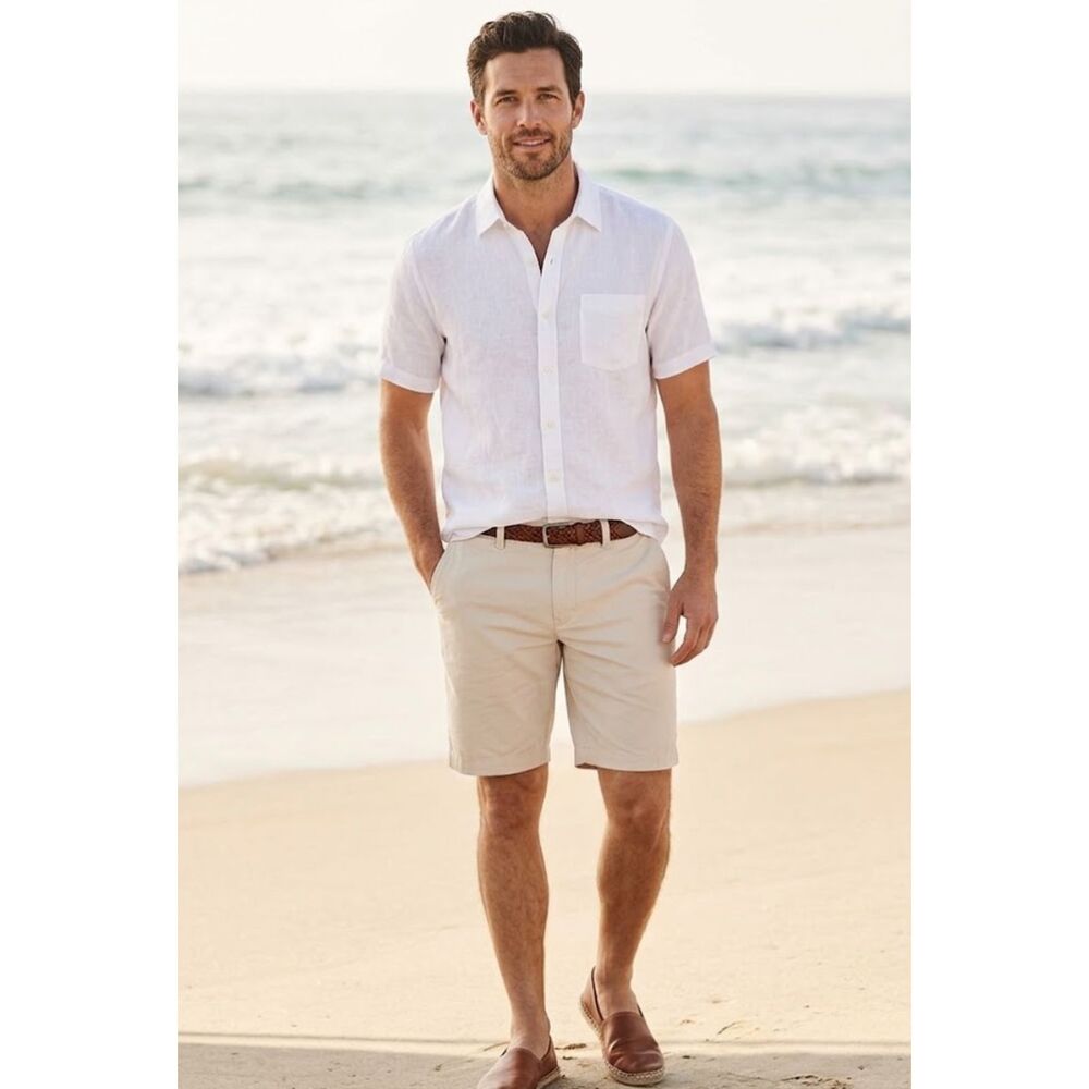 New J. Crew 11" Broken-in Rivington Short Men's Size 32